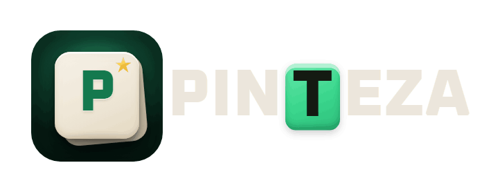 Pinteza logo lockup