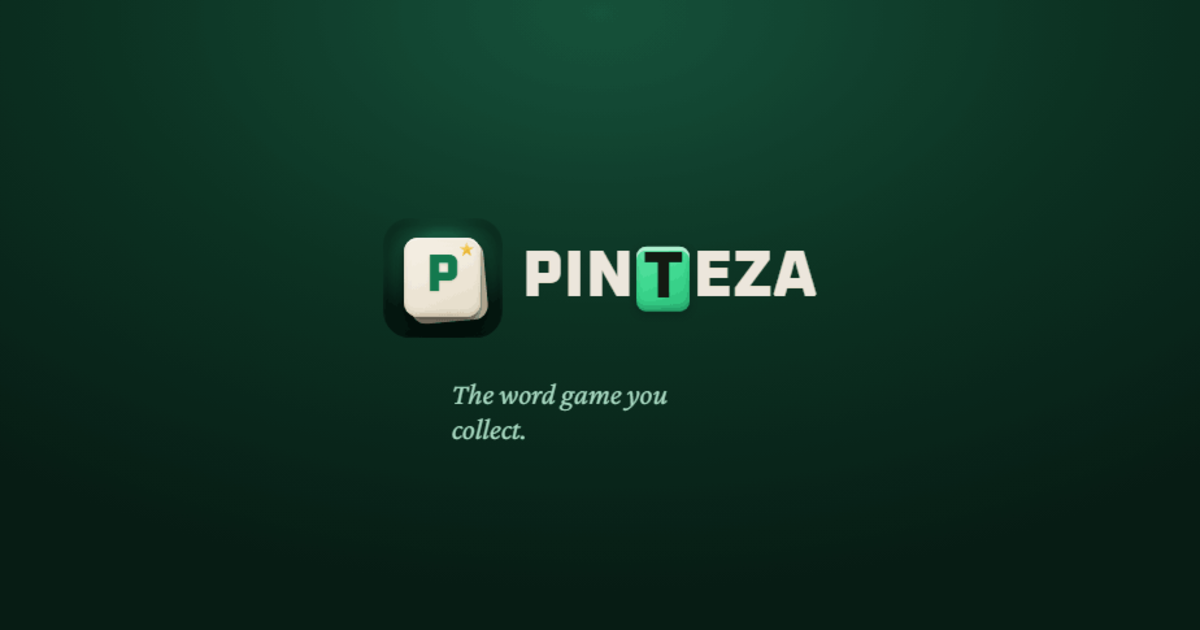 Pinteza social card, English