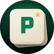 Pinteza app icon, circle